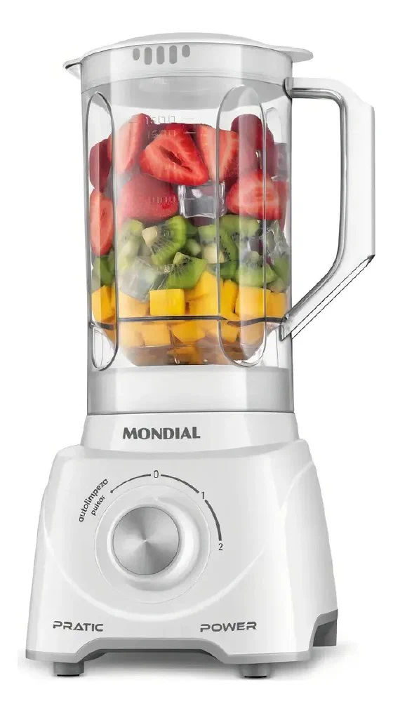 Liquidificador Pratic Power Mondial 550W - L-97-W