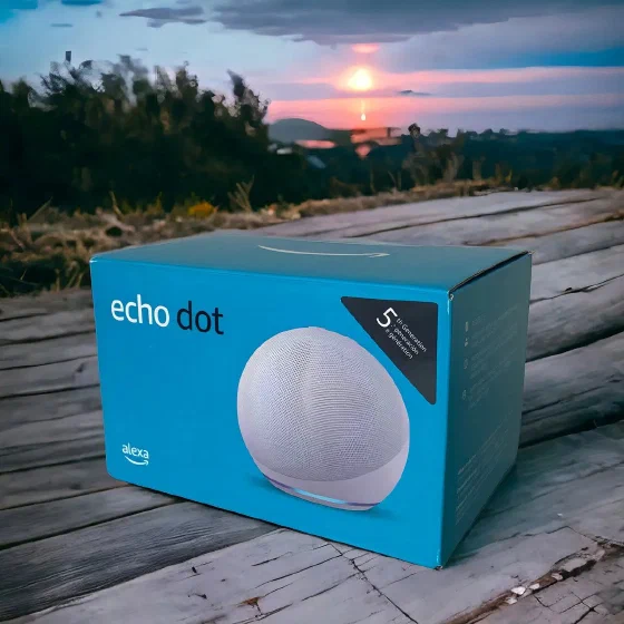 Echo Dot(5ª Geração) Alexa Amazon Branca Cor Glacier White